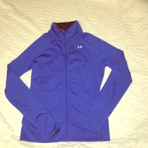 Blue under armour jacket